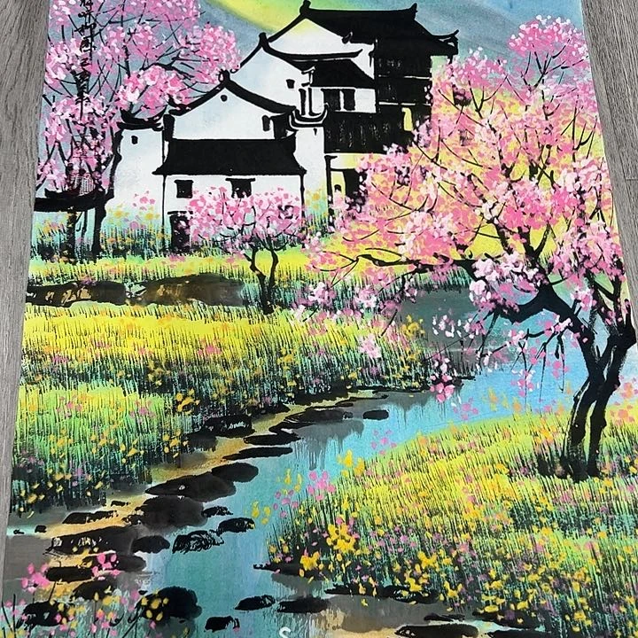 国画手绘国画作品欣赏