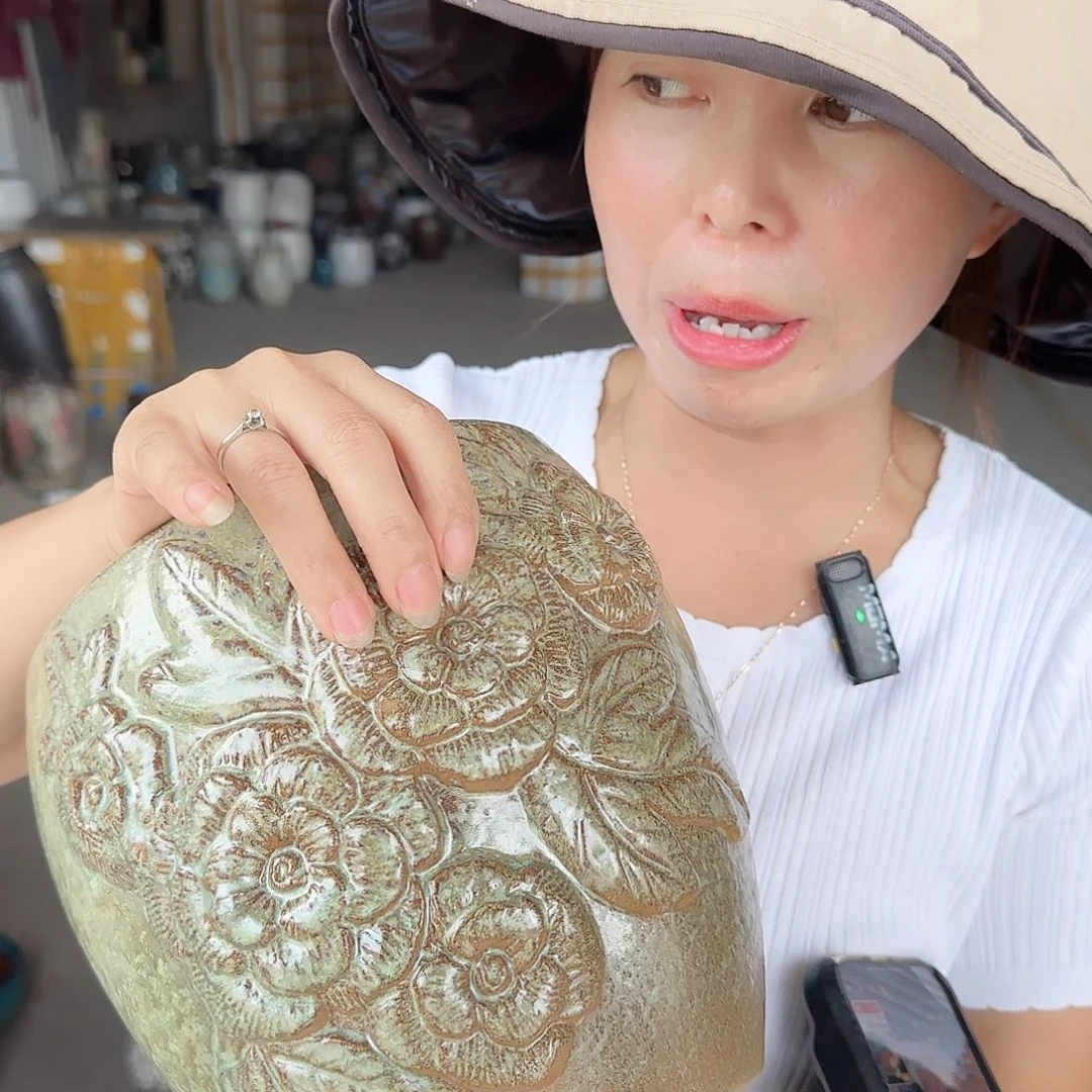 紫砂花盆王嫂花盆1012-108高20口18