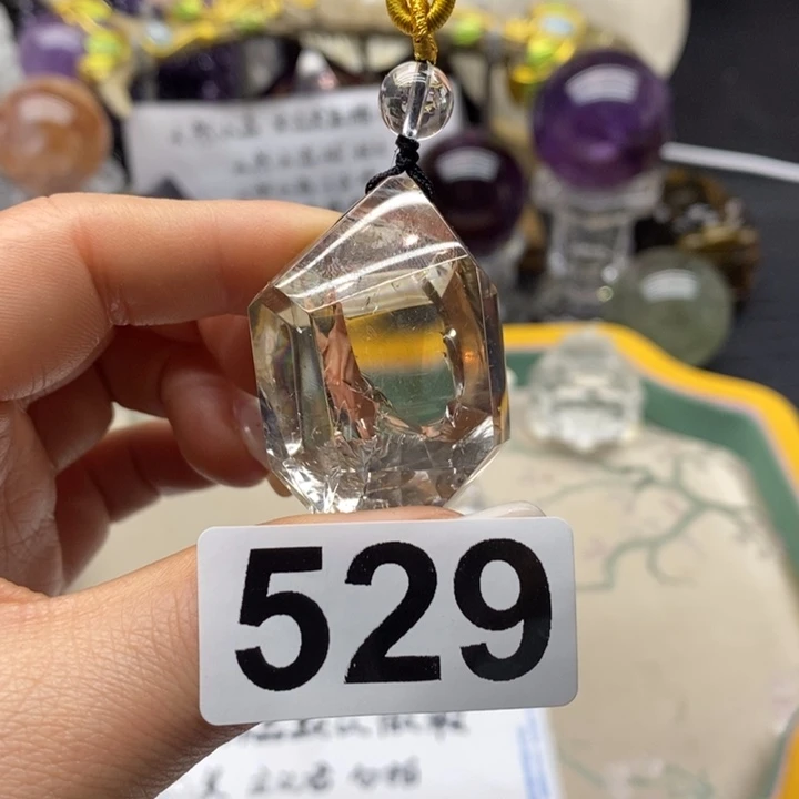 水晶未镶嵌珠宝半成品