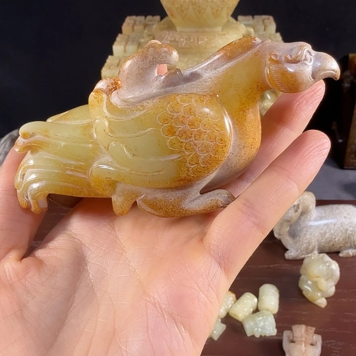 f***n和田玉未镶嵌挂件