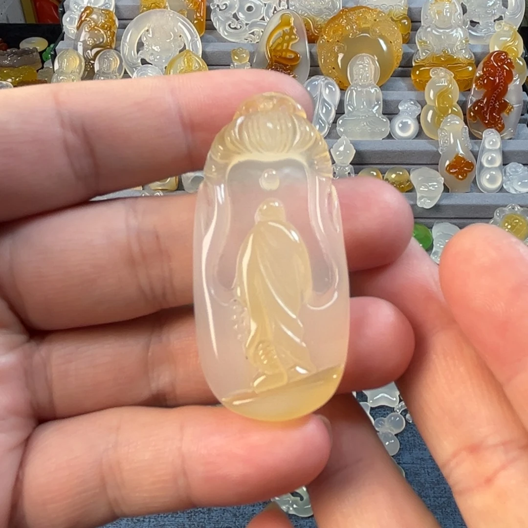 玛瑙/玉髓未镶嵌颈饰