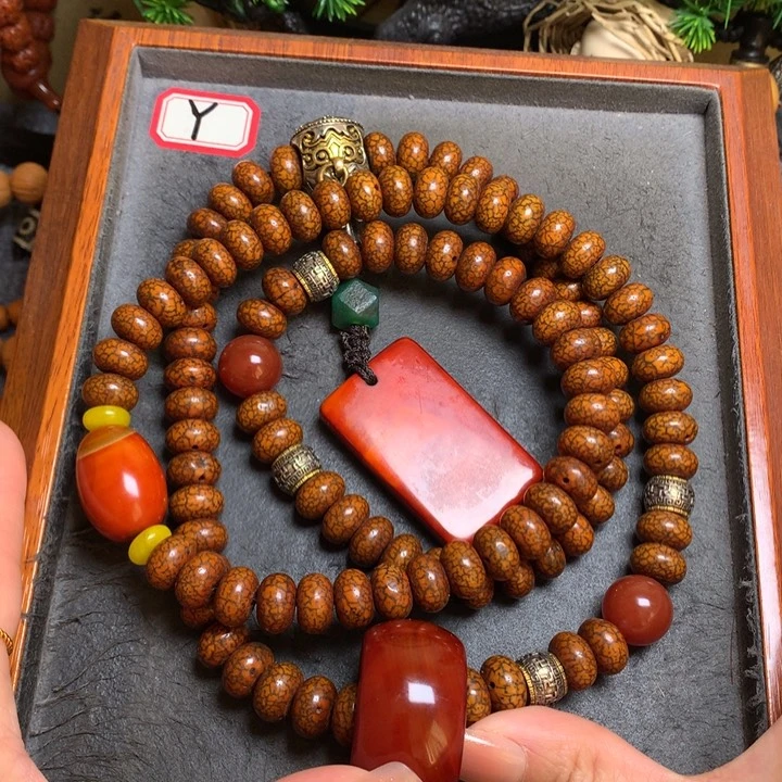 星月菩提吊坠菩提