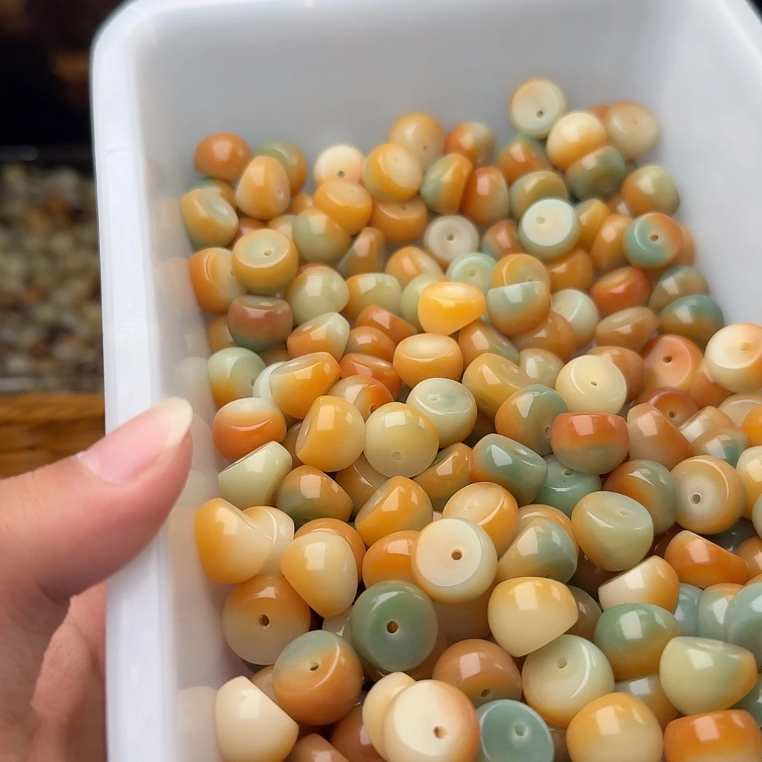 吊坠菩提根/象牙果50颗新款半夏蒜瓣14