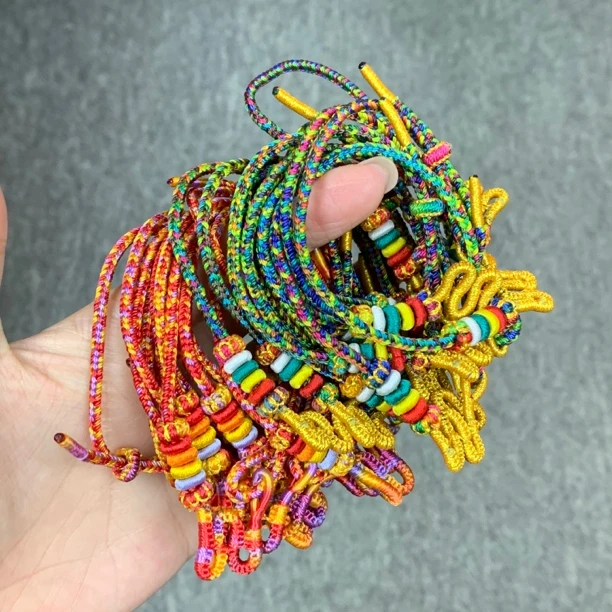 •灵蛇手绳2025新款十二生肖蛇年本命年好运手工编绳彩绳