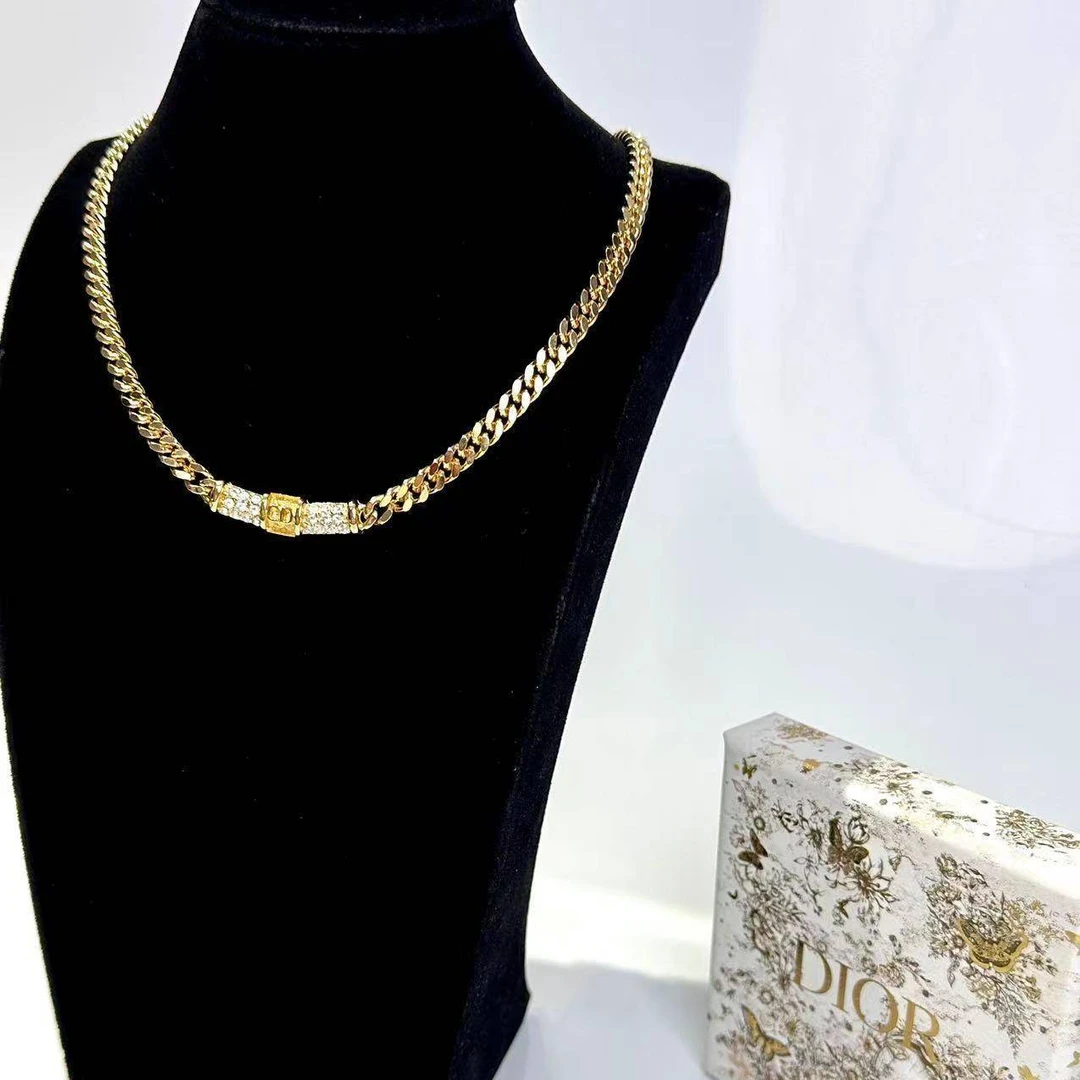 胖虎曼曼/迪奥/95新/公价0/饰品/项链/31B2504270022