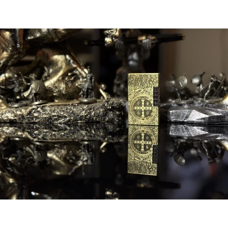 朗声侧滑康斯坦丁（青铜）L充气打火机