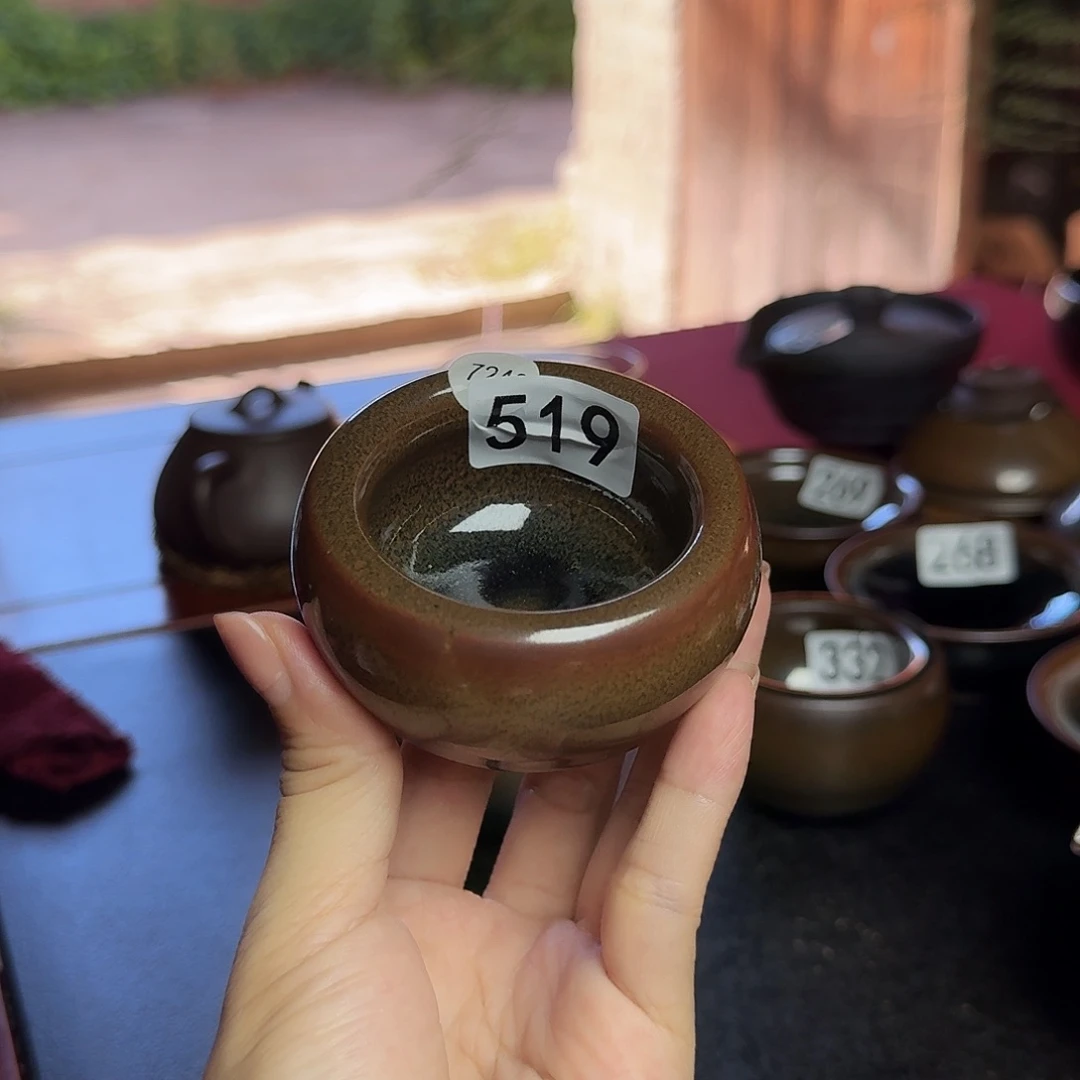 茶盏519 罗莉柴烧手工主人杯