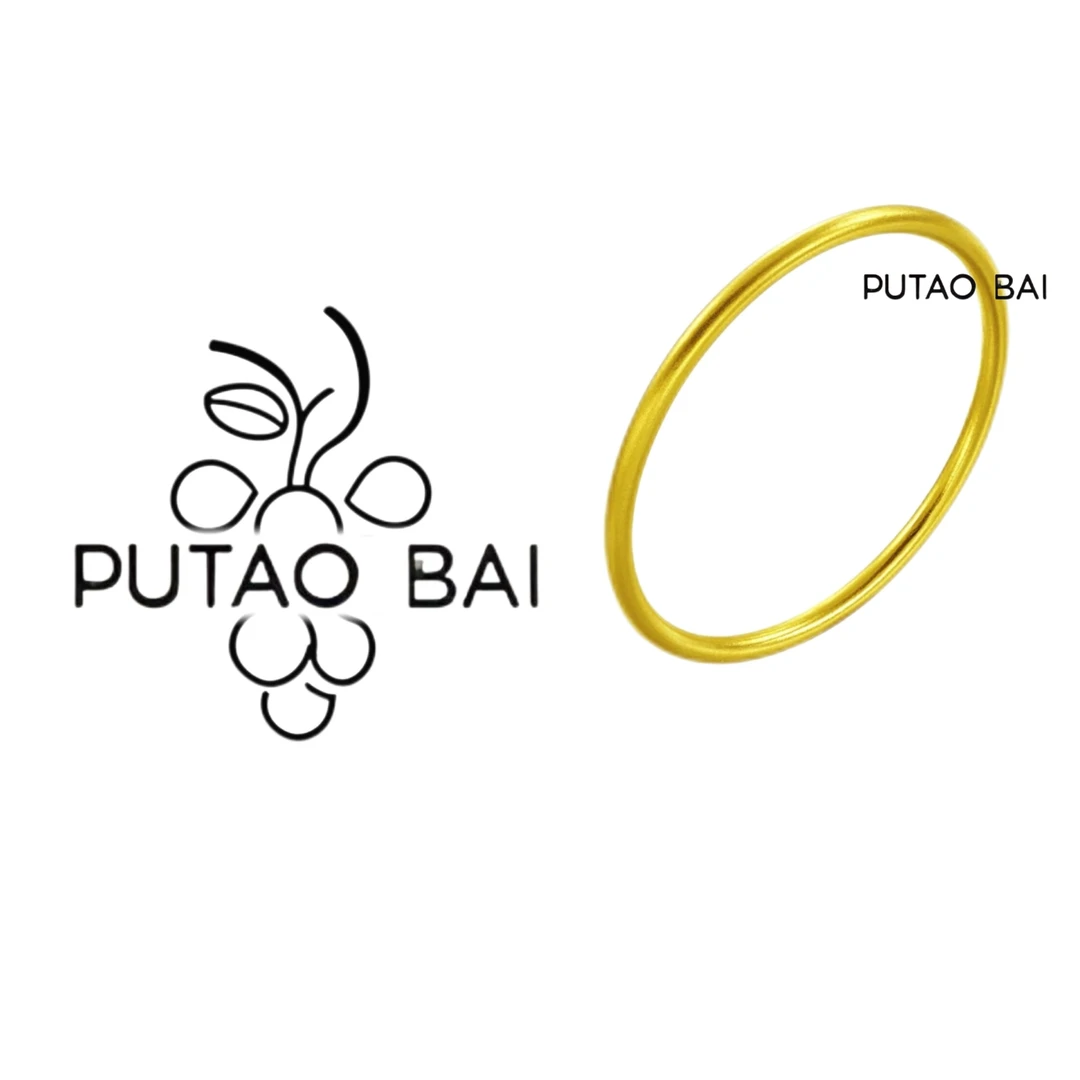 铜合金手镯 古法素圈手镯4N嘎嘎嫌贵