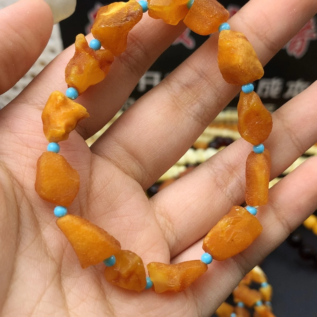 琥珀未镶嵌珠宝奇石