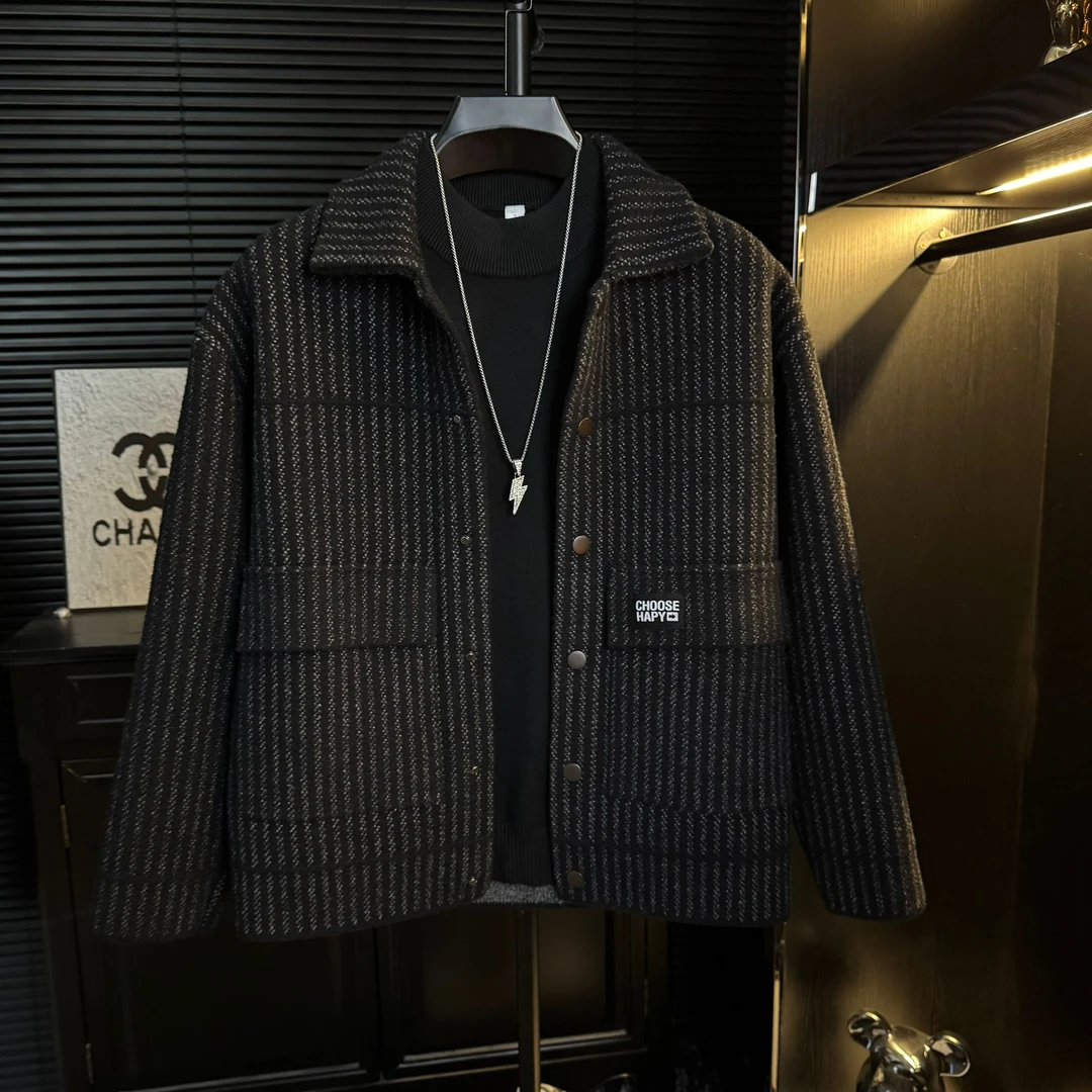 【北北专属】高定毛呢不起球冬季外套百搭气质男爆款夹克