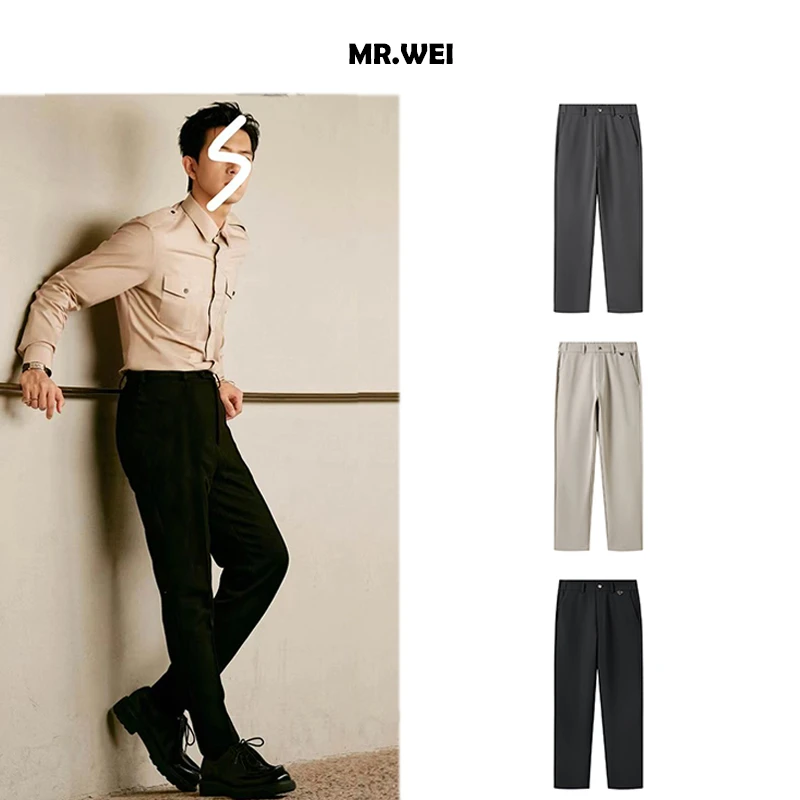 都市轻户外）PAD11700版 秋冬男士立体剪裁三防3D羊毛户外休闲长裤