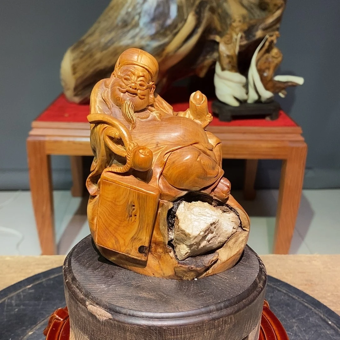 柏木（崖柏）崖柏木雕刻
