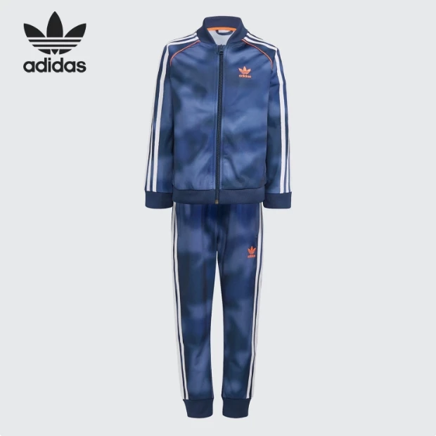 Adidas/阿迪达斯三叶草SST SET 小童夹克运动长裤 GN4120儿童