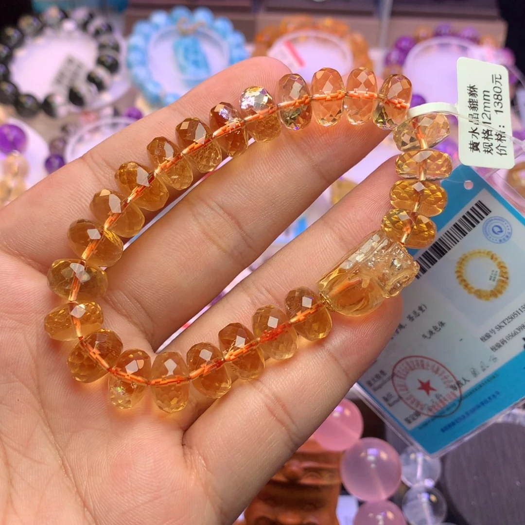 水晶手链未镶嵌落*手链