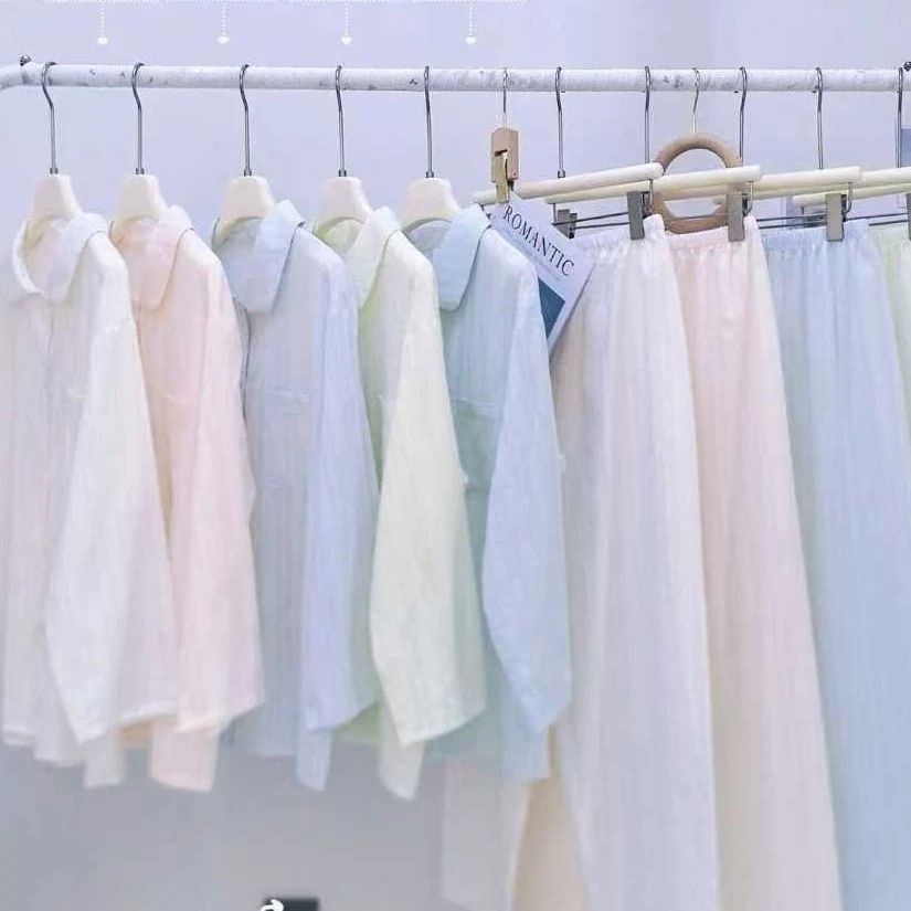 时尚女装长袖家居服裤8943