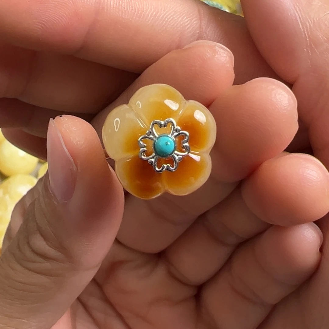 蜜蜡未镶嵌裸石蜜蜡