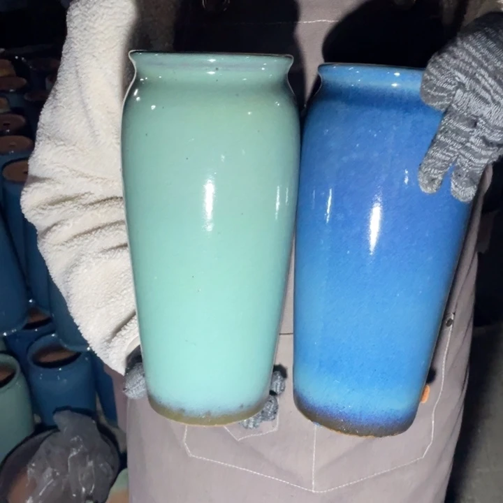 花盆紫砂口13高32瑕疵瑕疵