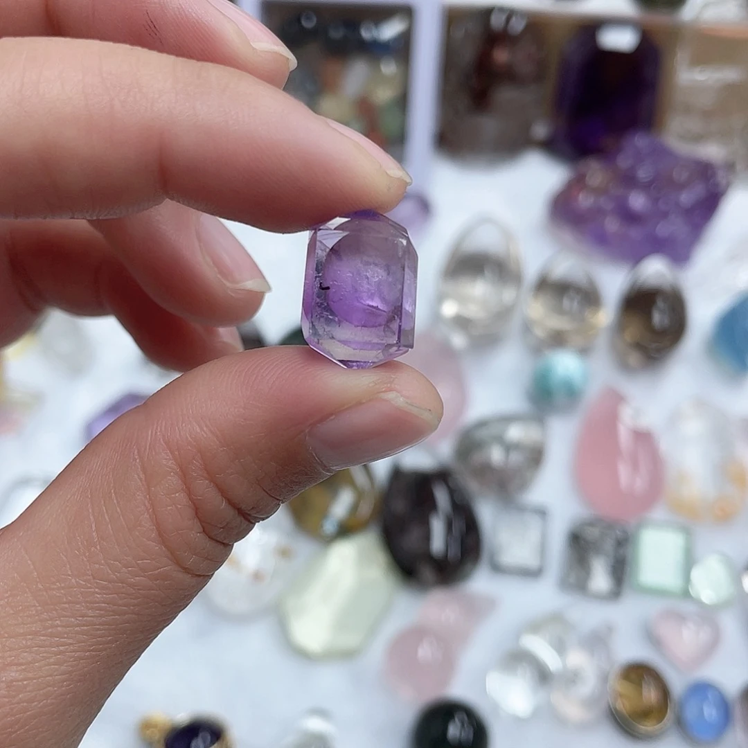 水晶珠宝半成品未镶嵌