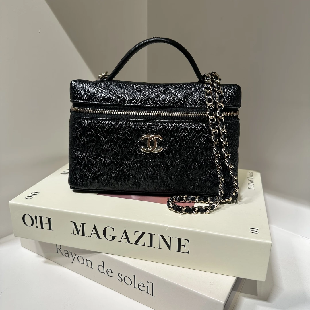 全新未使用 Chanel/香奈儿 HIHI/25C黑金盒子包带腰线/11968024