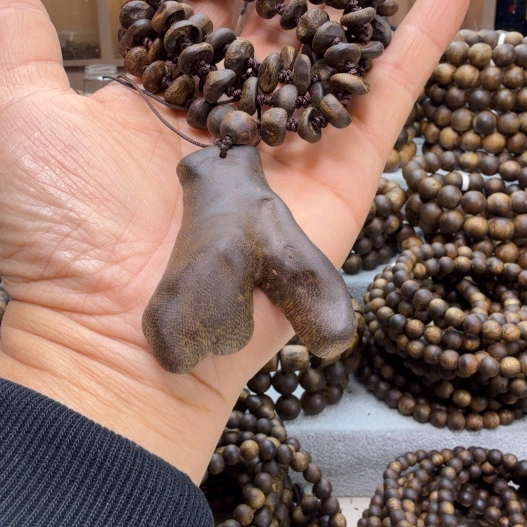 沉香手串沉水壳子多圈手串33