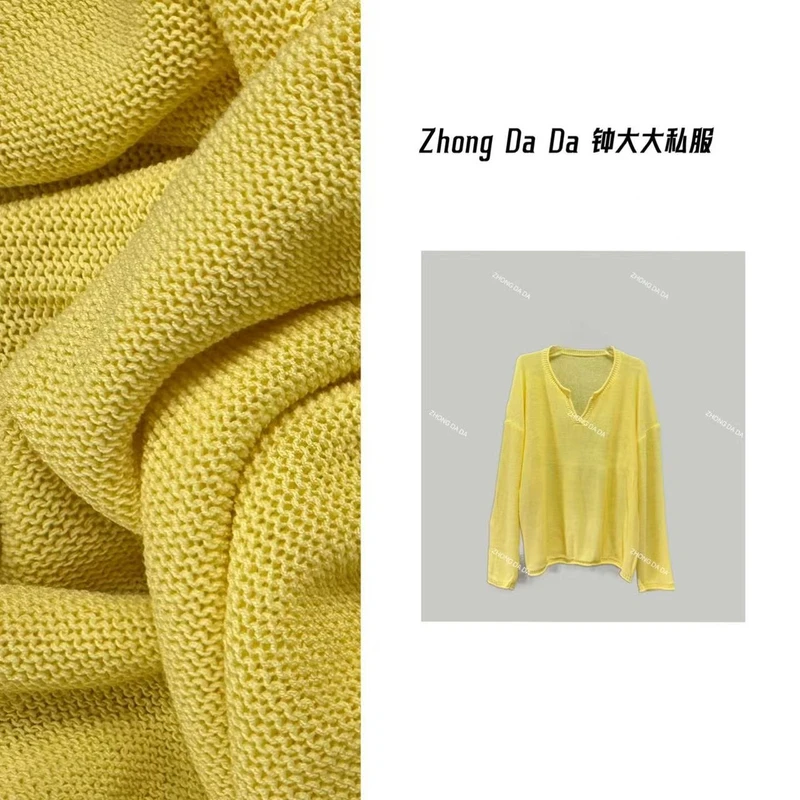 ZHONG大大【】韩版减龄镂空V领针织衫2025新款显瘦长袖上衣11778