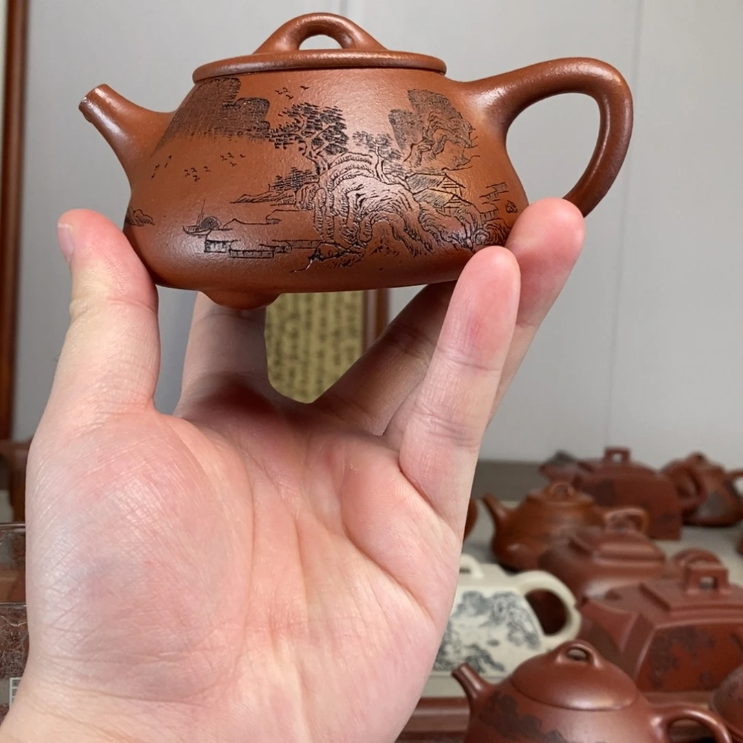 茶壶紫砂原矿泥料传统工艺制作