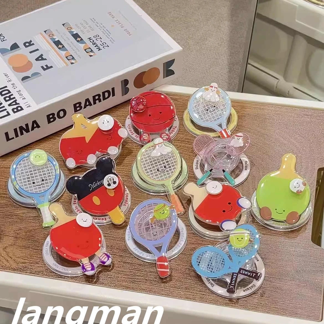 小红书同款体育Jellycat系列磁吸气囊手机支架适用magsafe可伸缩