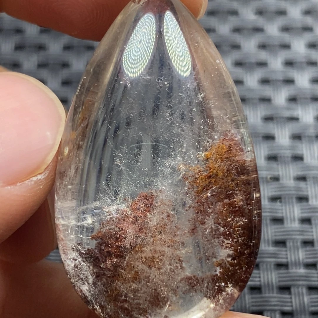 水晶颈饰未镶嵌执**心