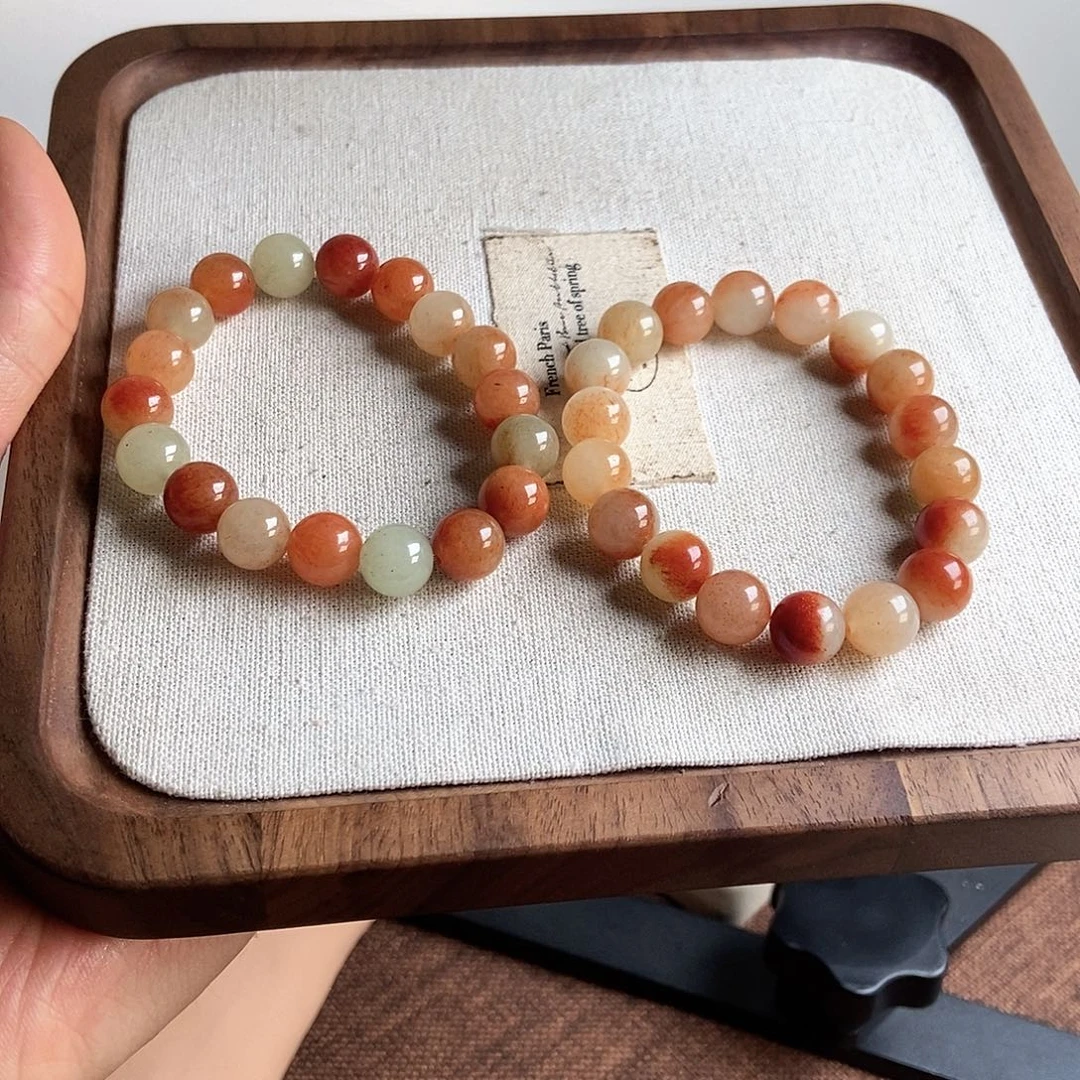弗***嘉石英质玉未镶嵌手链011