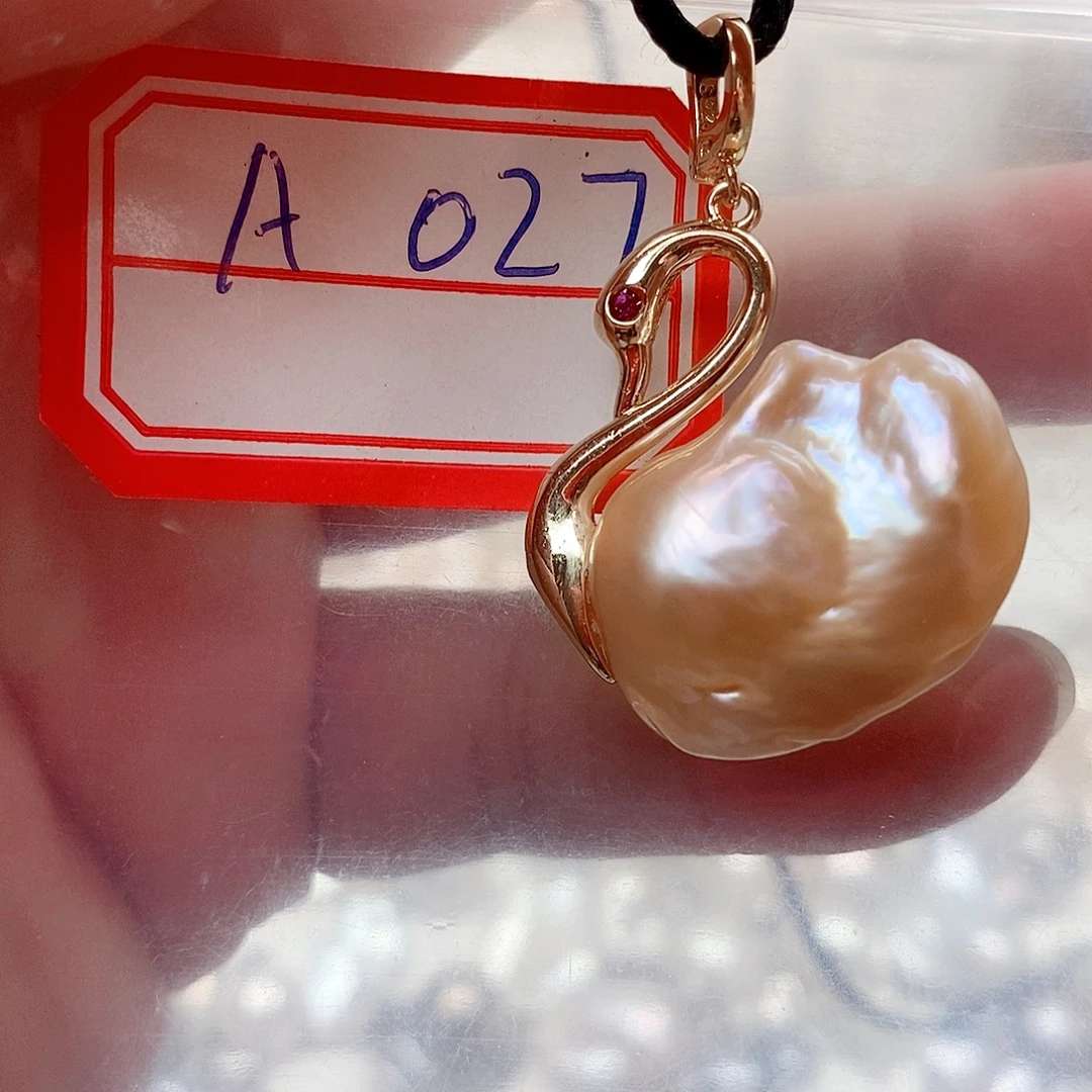 淡水珍珠未镶嵌颈饰027