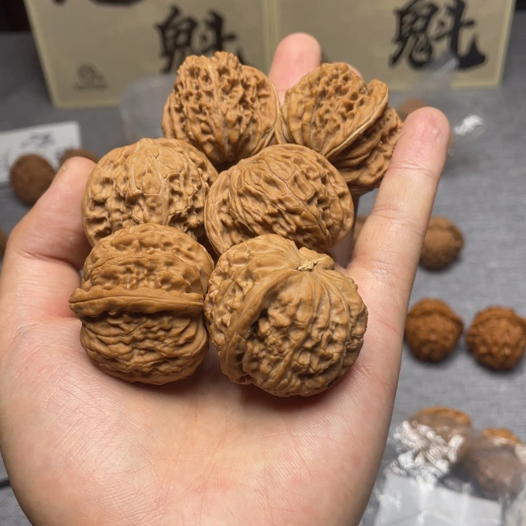 文玩核桃把件三对核桃 004