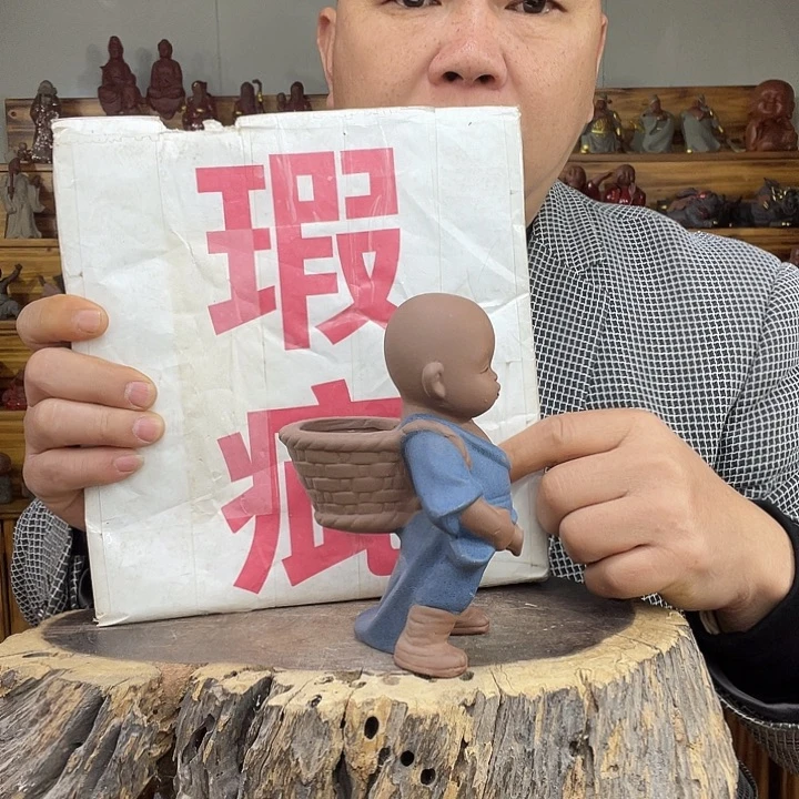 茶宠紫砂茶宠摆件