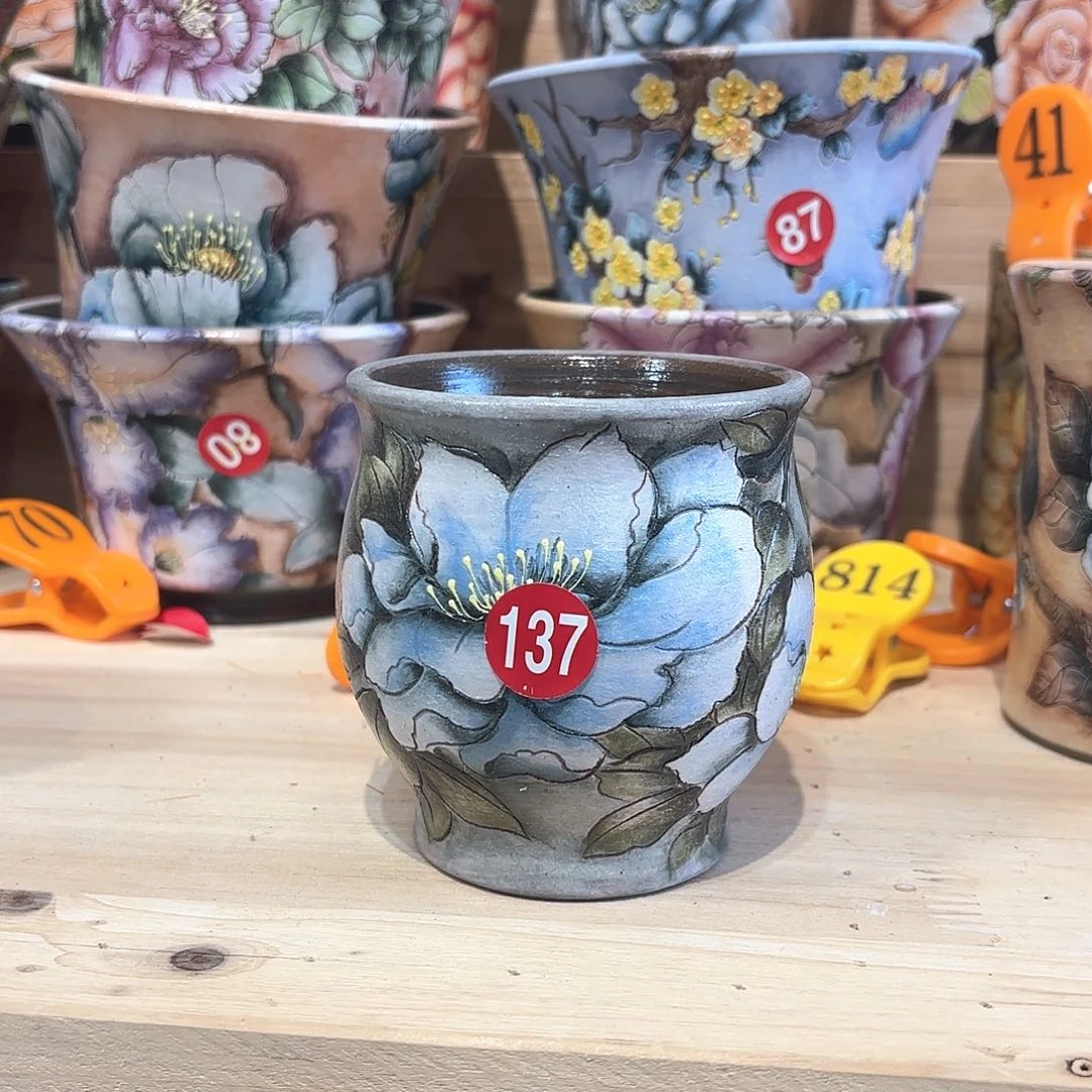 紫砂花盆手工花盆默认微瑕8/9