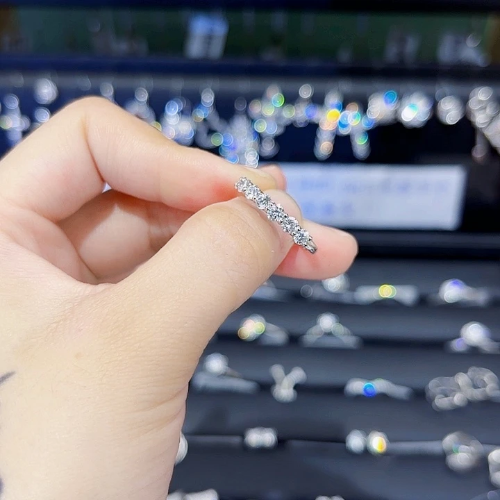 铂Pt950镶嵌实验室培育钻石