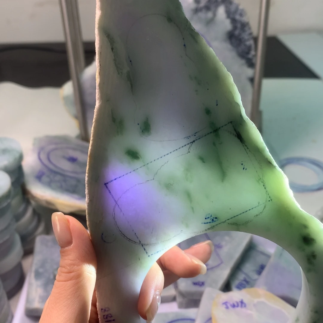 定制翡翠未镶嵌翡翠裸石