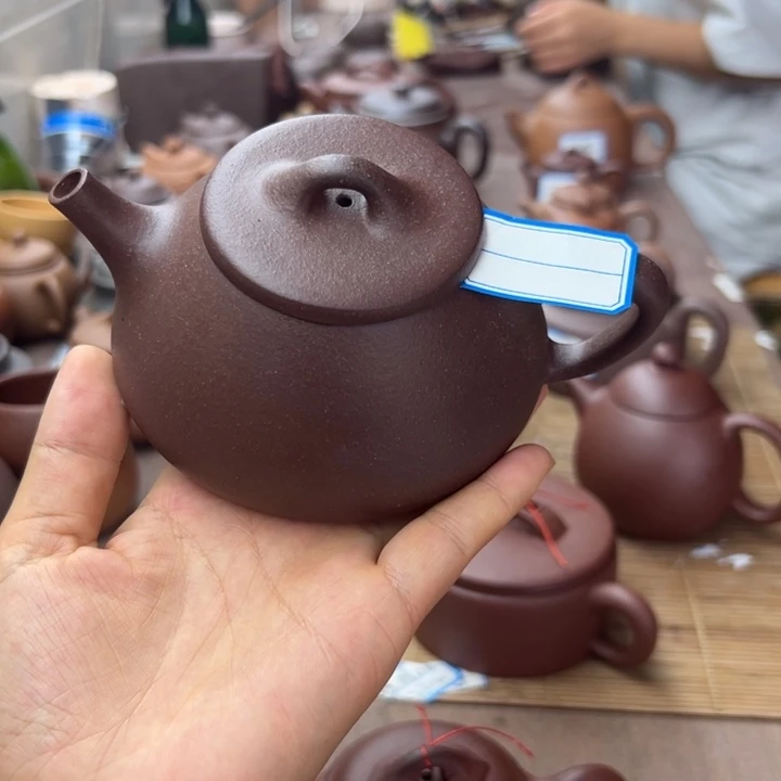 紫砂茶壶紫泥瑕疵270