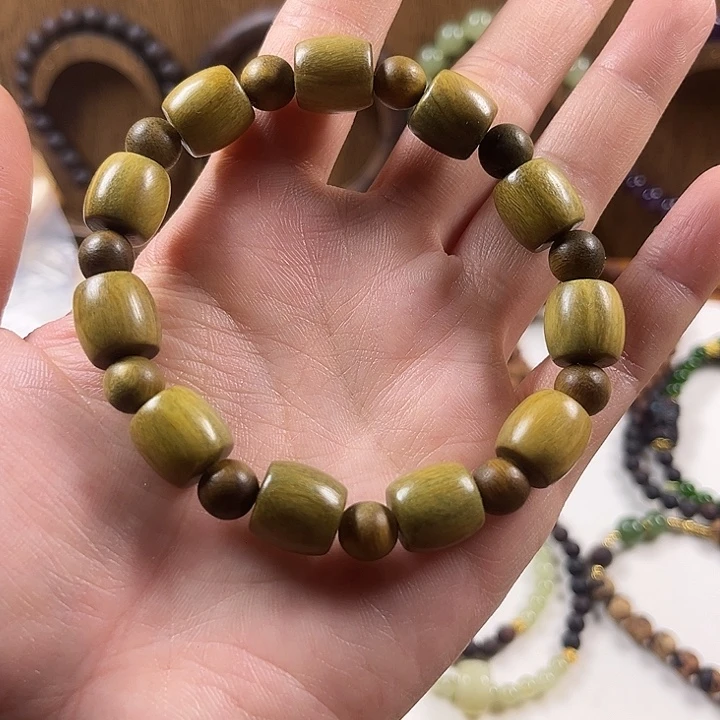 维腊木（绿檀）手串/手链绿檀