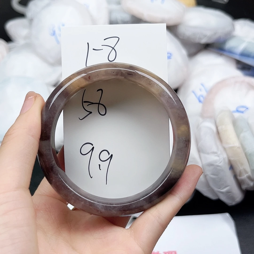 未镶嵌手镯石英质玉1.8