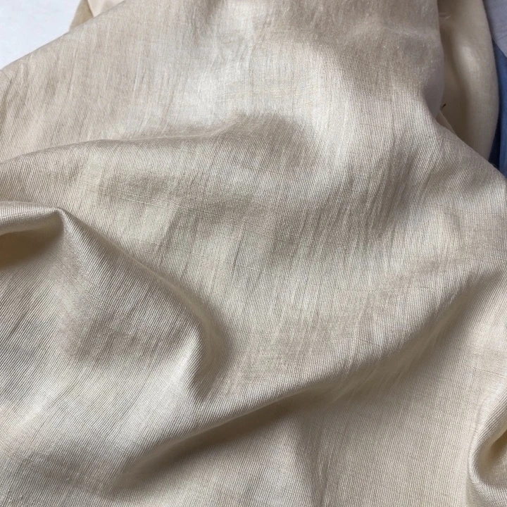 杏色棉麻1.5米。