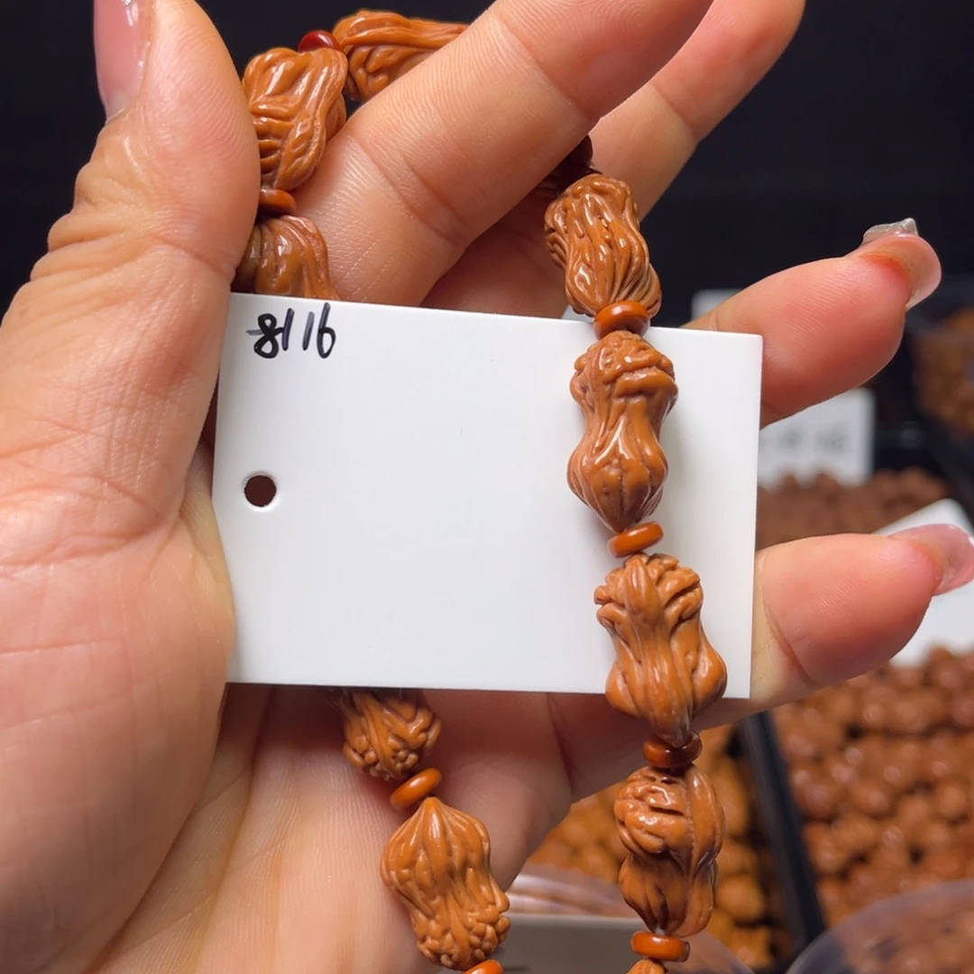 手串桃核花生12左右成品