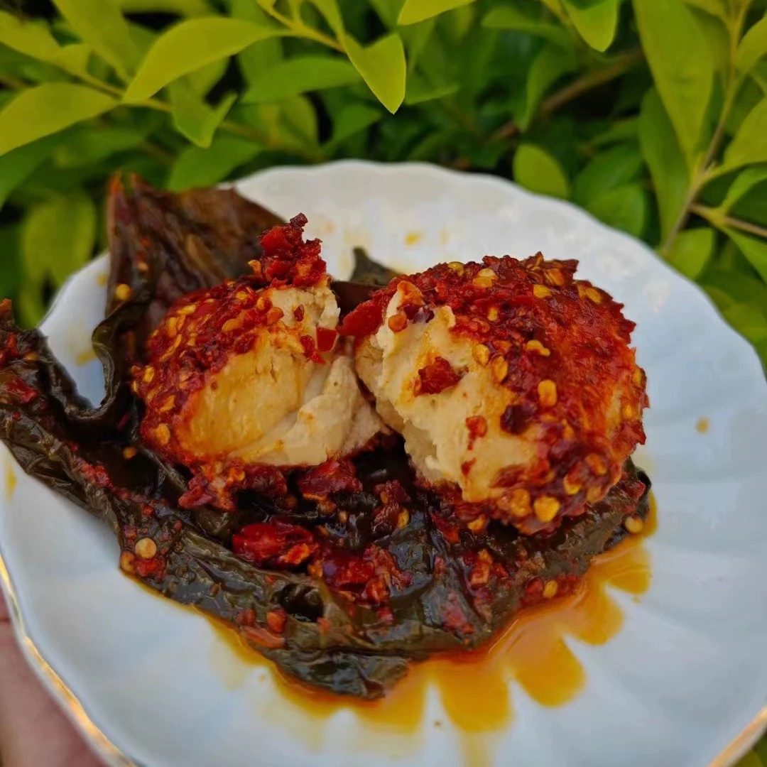 菜叶豆腐乳云南下饭菜酸腌菜农家酸辣叶子包卤腐下饭菜克瓶装