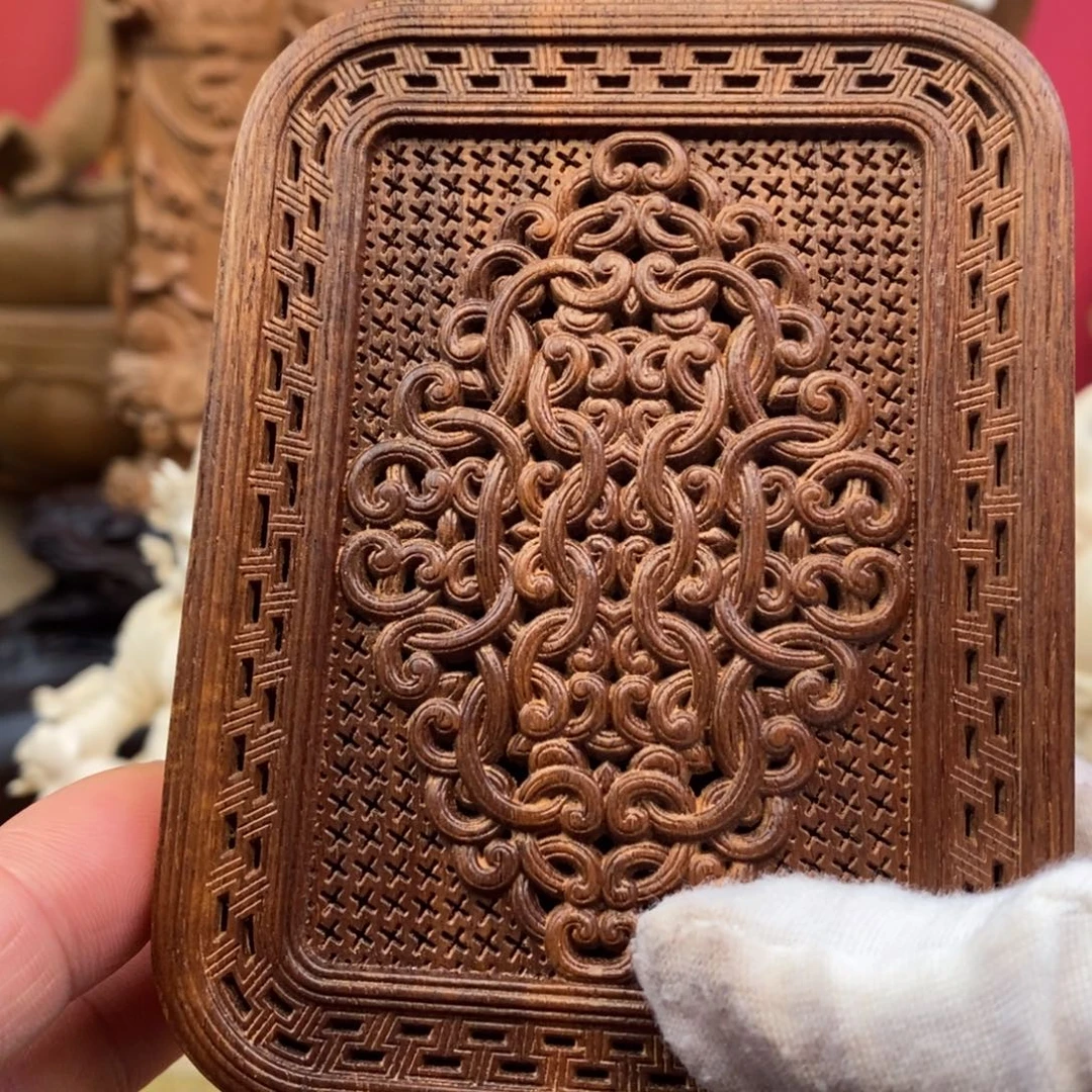 血檀赞比亚血檀首饰盒