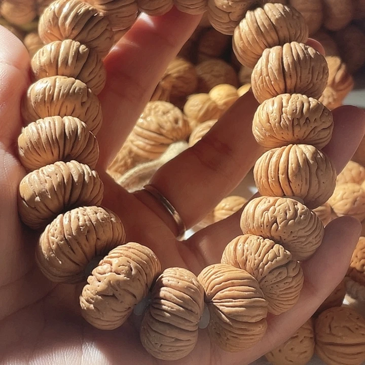 吊坠桃核桃核手串夹板133