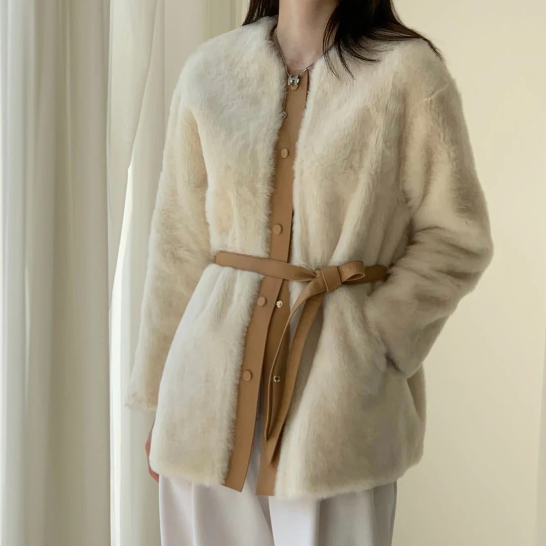 【小钱总】拉贡皮毛一体外套 H22-096-1（3170-1） GP