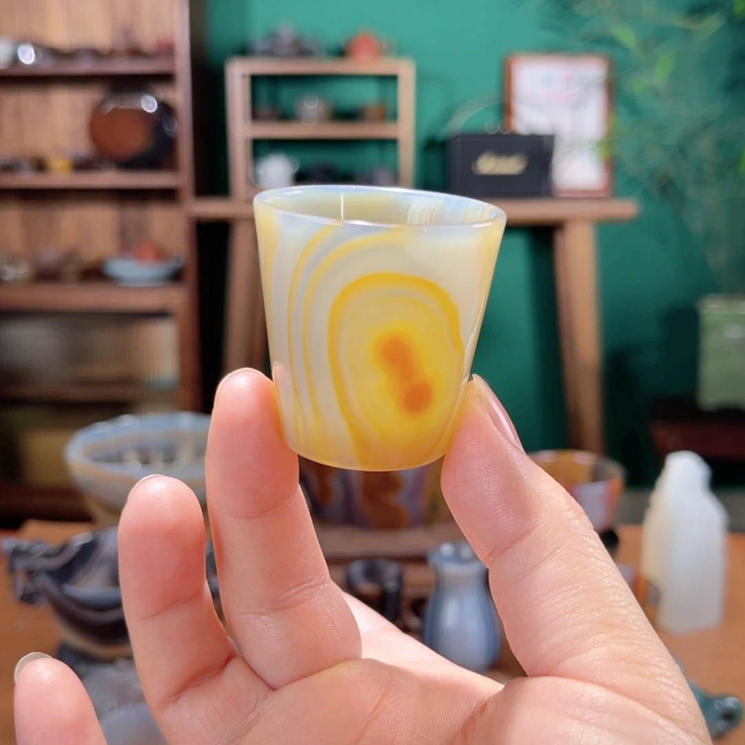 玛瑙/玉髓茶器未镶嵌