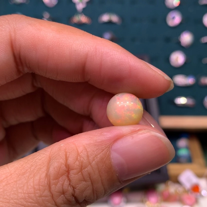 【闪购商品】欧泊圆珠款式未镶嵌随**看