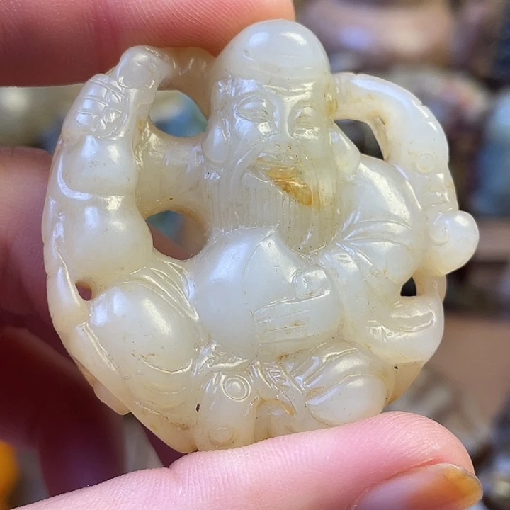 和田玉（糖玉）未镶嵌挂件