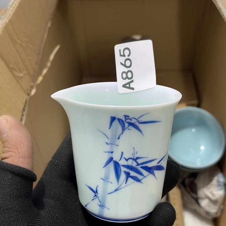 男***洋瓷片茶摆件工艺品摆件666