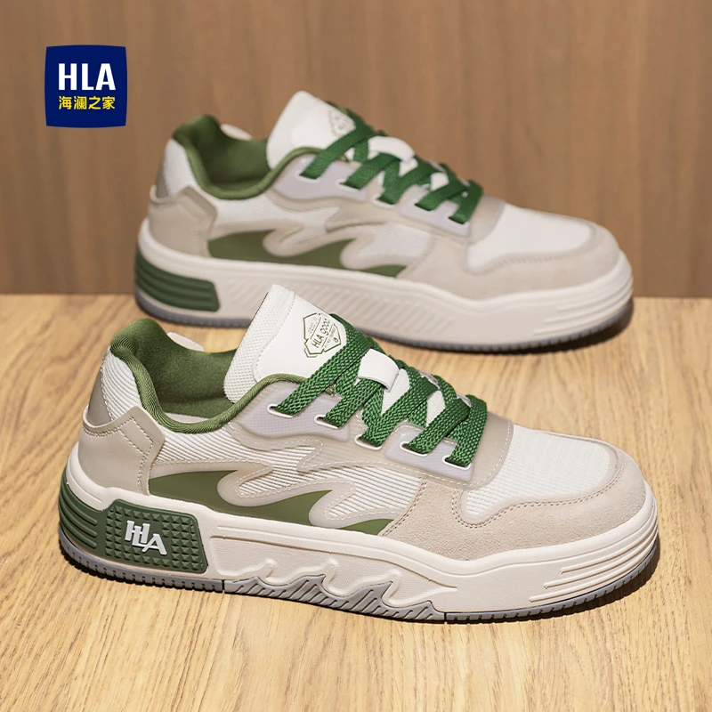 海澜之家鞋子男款2025秋季新款休闲鞋百搭低帮运动鞋潮鞋男