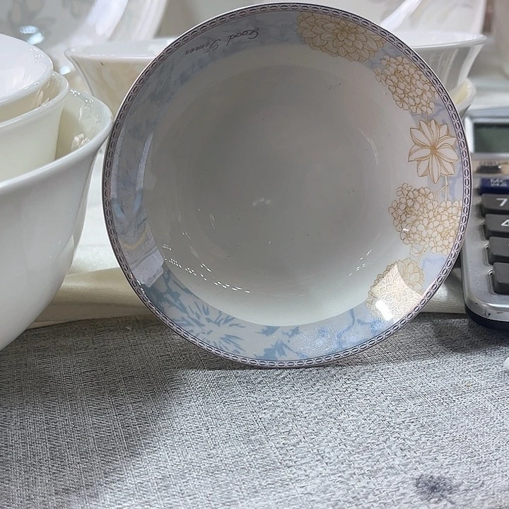 景德镇陶瓷餐具味碟拍一发四